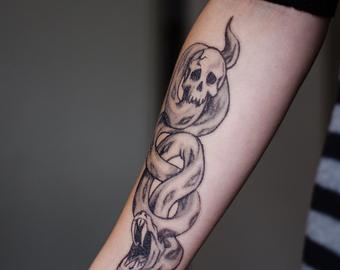 Death eater tattoo